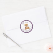 Sticker Rond Bienvenue au Petit Prince (Enveloppe)