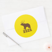 Sticker Rond Bière (Enveloppe)