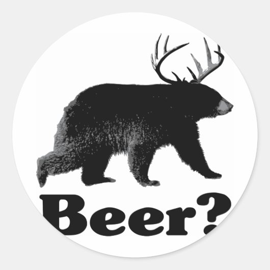Sticker Rond Bière ? (Devant)