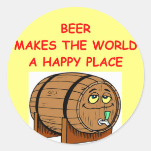 Sticker Rond bière