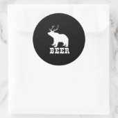 Sticker Rond Bière (Sac)