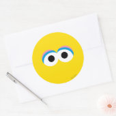 Sticker Rond Big Bird Big Face (Enveloppe)