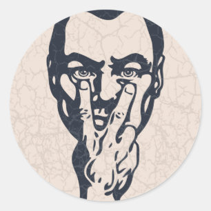 Sticker Rond Big Brother