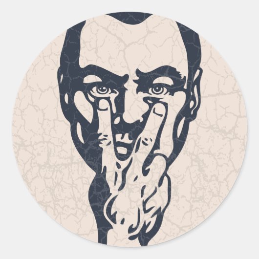 Sticker Rond Big Brother (Devant)