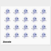 Sticker Rond Big Brother (de fille) Corée (Feuille)