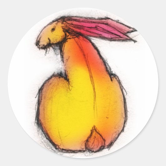 Sticker Rond Big Bun (Devant)