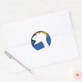 Sticker Rond Big Jim (Enveloppe)