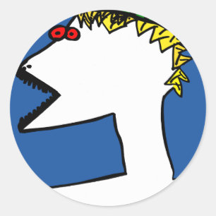 Sticker Rond Big Jim JHgrafics