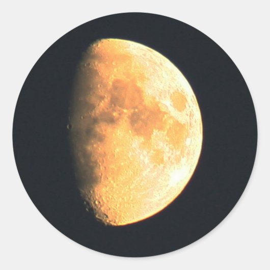 Sticker Rond Big Old Moon stcna (Devant)