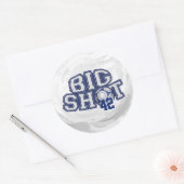 Sticker Rond Big Shot Soccerball (Enveloppe)