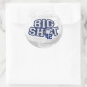 Sticker Rond Big Shot Soccerball (Sac)