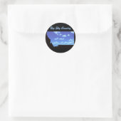 Sticker Rond Big Sky Country (Sac)
