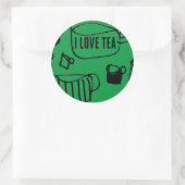 Sticker Rond Big Tea (Sac)