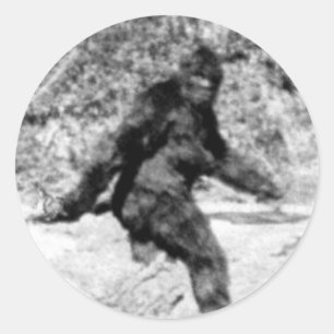 Sticker Rond Bigfoot