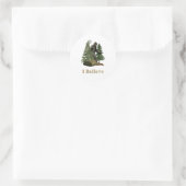 Sticker Rond Bigfoot (Sac)