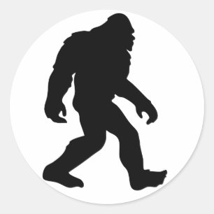 Sticker Rond Bigfoot