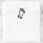 Sticker Rond Bigfoot (Sac)