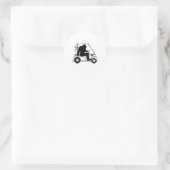 Sticker Rond Bigfoot Golf Tee (Sac)