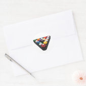 Sticker Rond Billard / Boules de billard Remplies : (Enveloppe)