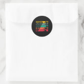 Sticker Rond Billard rétro Sport (Sac)
