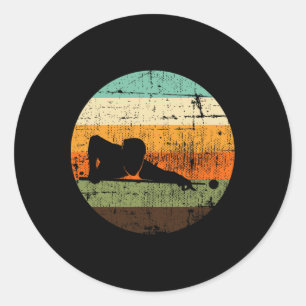 Sticker Rond Billard Vintage rétro Sayers Billard Billard