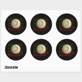 Sticker Rond Billards (Feuille)