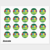Sticker Rond bille (Feuille)