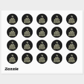 Sticker Rond Billiard (Feuille)