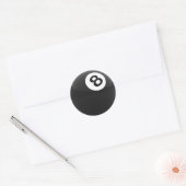 Sticker Rond Billiard Ball (Enveloppe)