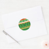 STICKER ROND BILLIE ~ NOËL ~ (Enveloppe)