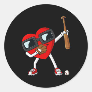 Sticker Rond Bing Heart de Valentines