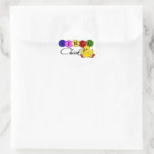 Sticker Rond BINGO CHick (Sac)