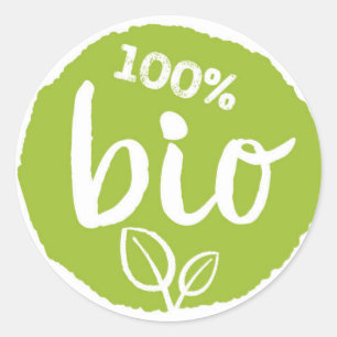 Sticker Rond Bio