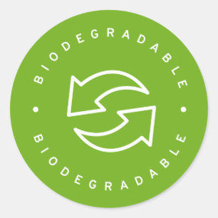 Sticker Rond Biodégradable