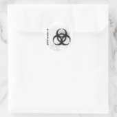 Sticker Rond biohazard (Sac)