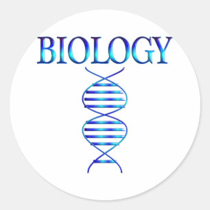 Sticker Rond Biologie
