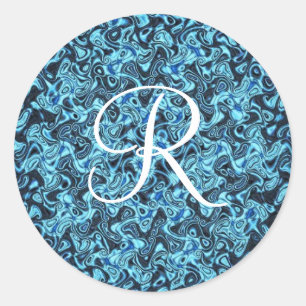 Sticker Rond biologie Abstraite initiale