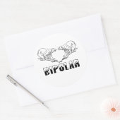 STICKER ROND BIPOLAIRE (Enveloppe)