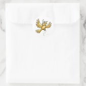 Sticker Rond Birdie (Sac)