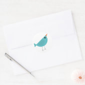 Sticker Rond Birdy (Enveloppe)