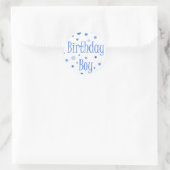 Sticker Rond Birthday Boy (Sac)