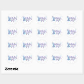 Sticker Rond Birthday Boy (Feuille)