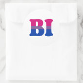STICKER ROND BISEXUAL 1 (Sac)