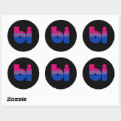 STICKER ROND BISEXUAL 2 (Feuille)