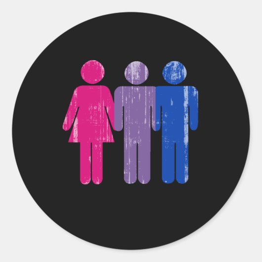 Sticker Rond Bisexual Boy en détresse.png (Devant)