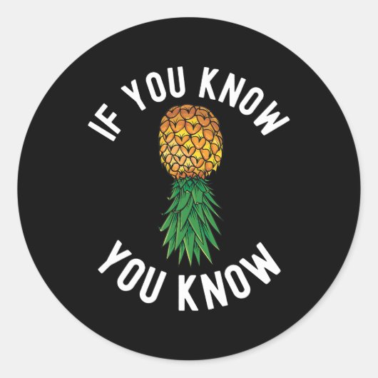 Sticker Rond Bisexuel Bi N (Devant)