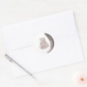 Sticker Rond Bismillah Calligraphie islamique, calligraphie ara (Enveloppe)