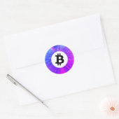 Sticker Rond Bitcoin (Enveloppe)