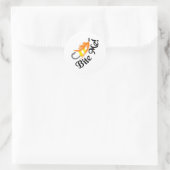 Sticker Rond Bite-moi (Sac)