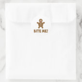 Sticker Rond Bite-moi (Sac)